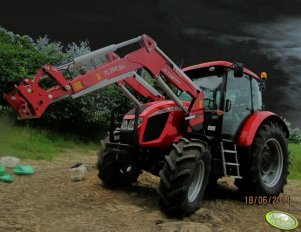 Zetor Forterra 125  + ładowacz czołowy