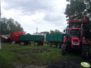 Zetor Forterra 125 + przyczepy