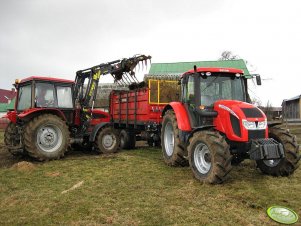 Zetor Forterra 135 + Metal Fach & Mtz Belarus 952.3