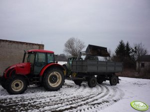 Zetor Forterra 9641 z przyczepą D-55