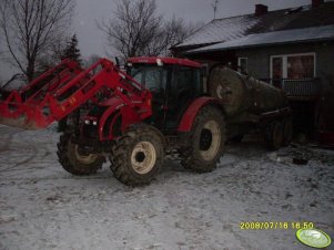 Zetor Forterra + beczka 10tyś. l