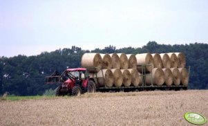 Zetor Forterra + dwie przyczepy 