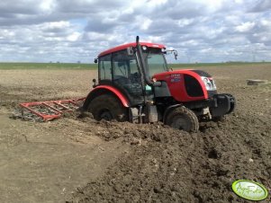 Zetor Proxima 6421 + Brona ciężka 