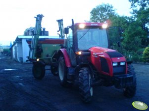 Zetor Proxima 7441 i Amazone Jet