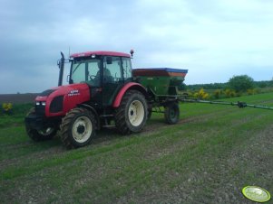 Zetor Proxima 7441 i Amazone Jet