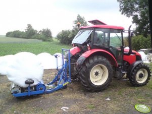 Zetor Proxima 7441 i Owijarka Rolmako