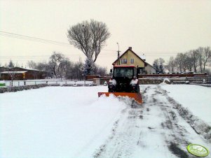 Zetor Proxima 7441 i Pług Śnieżny