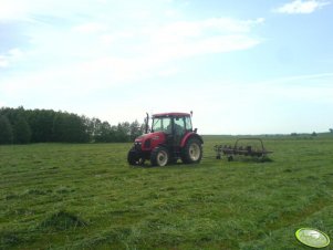 Zetor Proxima 7441 i Przetrząsarko-Zgrabiarka