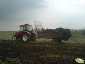 Zetor Proxima 7441 i rozrzutnik