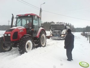 Zetor Proxima 7441 i Scania 