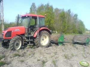 Zetor Proxima 7441 i wały łakowe