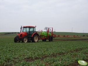 Zetor Proxima 7441 + opryskiwacz Moskit