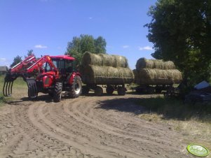 Zetor Proxima 7441 + przyczepy