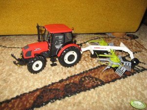Zetor Proxima 8441 + Claas Liner 770