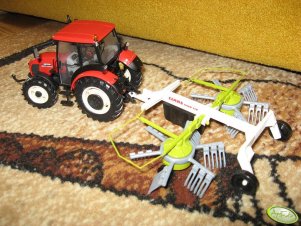 Zetor Proxima 8441 + Claas Liner 770