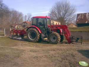 Zetor Proxima 8441 i pług unia 