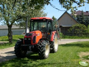 Zetor Proxima 8441 i przetrząsacz