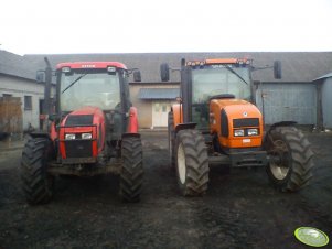 Zetor Proxima 8441 i Renault Ares 610 rx