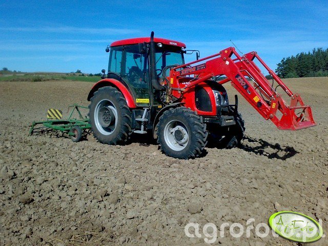 Zdjęcie ciagnik Zetor Proxima 8441 & kultywator 3m #213441 - Galeria ...