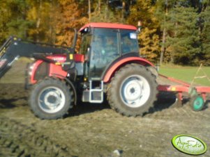 Zetor Proxima 8441 + pług Staltech u 170p 4-skibowy.