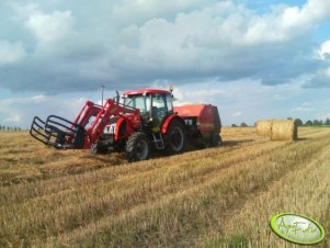 Zetor Proxima 8441 + Prasa Vicon RF-119