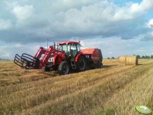 Zetor Proxima 8441 + Prasa Vicon Rf119