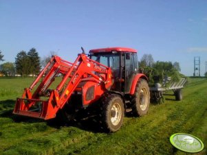 Zetor Proxima 8441 + przyczepa samozbierająca 