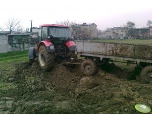 Zetor Proxima 8441 + Rozrzutnik 