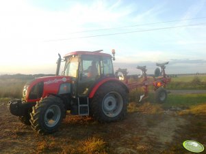 Zetor Proxima 85 i Unia ibis xxl 3-skibowy