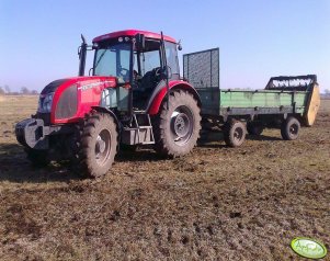 Zetor Proxima 85 & rozrzutnik obornika