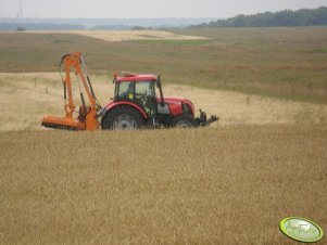 Zetor Proxima + Kosiarka bijakowa na ramieniu