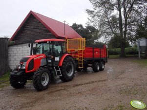 Zetor Proxima Power 90 i rozrzutnik Metal Fach N207/1