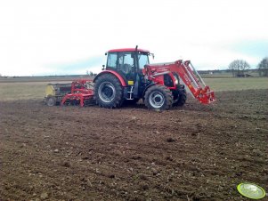Zetor Proxima Power 95 + agregat  uprawowo  siewny 