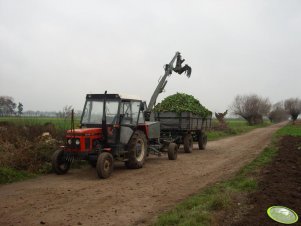 Zetor7211 z cyklopem  i przyczepa 6t 