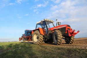 Zetor 12145 + Doublet-Record & Nordsten Kulti-Seeder