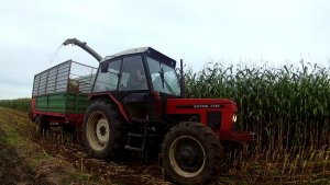 Zetor 7745 & rozrzutnik