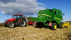 Zetor Forterra 105 & John Deere 1470