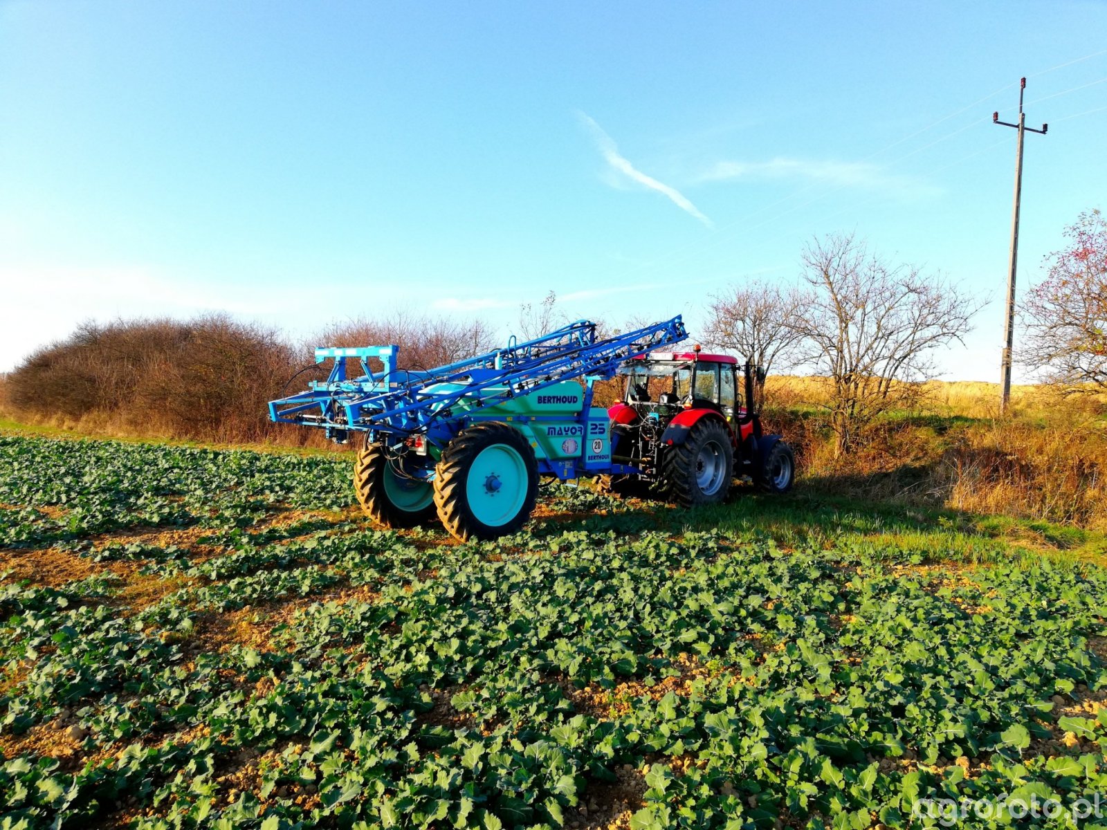 Zetor Proxima 100 power & Berthoud mayor 