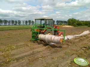 Zwijarka do włókniny 