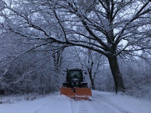 Fendt - odśnieżanie