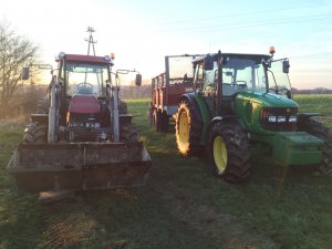 John Deere 5080M Case JX95