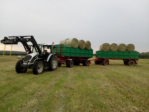 Valtra A104 i 2 x Szap