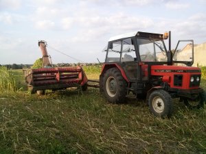 Zetor 7211&  Sieczkarnia z-305