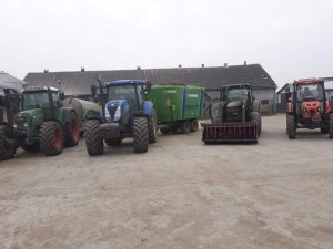 Fendt820+New Holland t7.170+John Deere6420+Ursus c-380