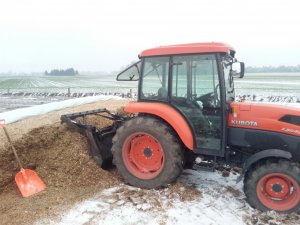 Kubota L5040 i krokodyl