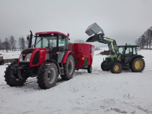 Zetor Proxima  7441 i John Deere 5080M