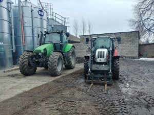 Deutz Fahr Agrotron 200 & Steyr Kompakt 4085