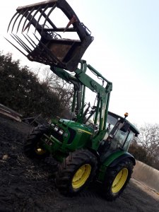 John Deere 5100R i Ładowacz JD 583