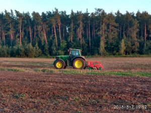 John Deere 6820 + Agromasz AT30