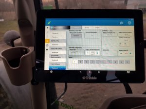 trimble gfx 750 w John deere 6140r